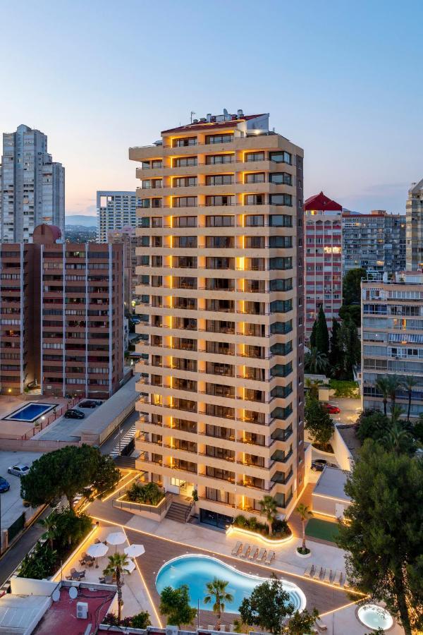 Halley Hotel & Apartments Affiliated By Melia Бенідорм Екстер'єр фото